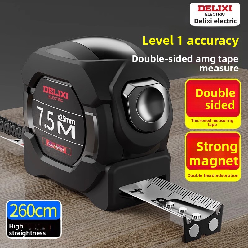 Tape Dispenser Weighted - Ağır Hizmet Tipi Çelik Mezura 5m