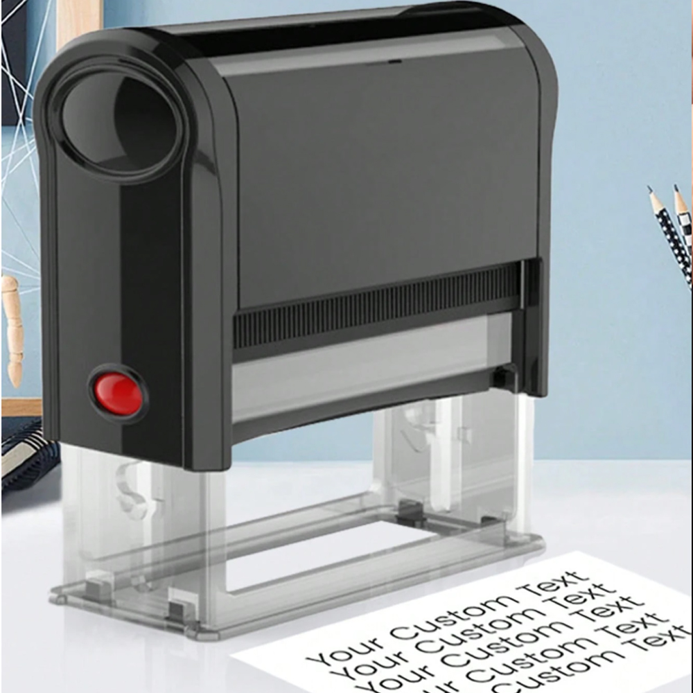 Rubber Date Stamp - Kişiselleştirilmiş LOGO Kendinden Mürekkepli Damga Özelleştirilmiş
